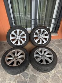 Treno gomme estive 215/55R16 + ruotino scorta