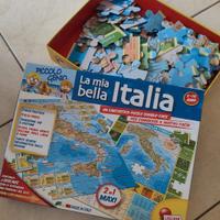 Puzzle educativo La Bella Italia