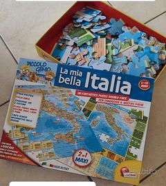 Puzzle educativo La Bella Italia