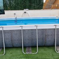 Piscina fuori terra Power Steel Frame Bestway