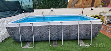 Piscina fuori terra Power Steel Frame Bestway