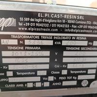 trasformatore in resina 
