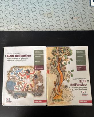 “Echi dell’antico 1,2” libro di storia