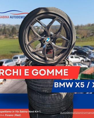 Cerchi e gomme bmw x5 raggio 21 doppia misura