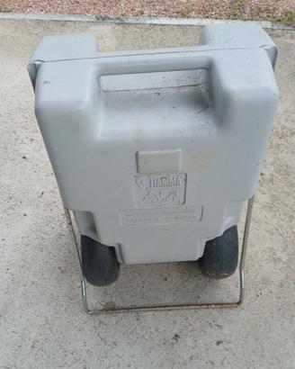 cassetta per scarico WC