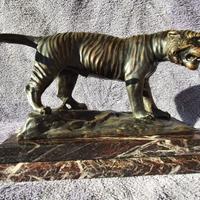 SCULTURA IN BRONZO DI VINCENZO Migliaro anno 1930