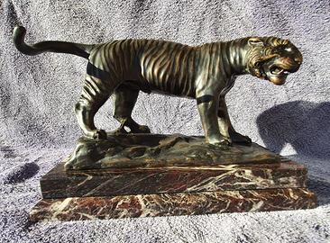 SCULTURA IN BRONZO DI VINCENZO Migliaro anno 1930