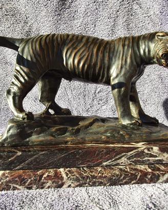 SCULTURA IN BRONZO DI VINCENZO Migliaro anno 1930