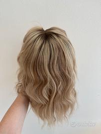 Parrucca 100% capelli veri NUOVA (Lace Front)