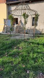 gazebo da giardino tavolo e 4 sedie