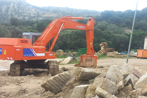 Escavatore fiat hitachi
