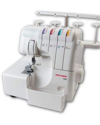 Gritzner 788 Macchina da Cucire Overlock Casa