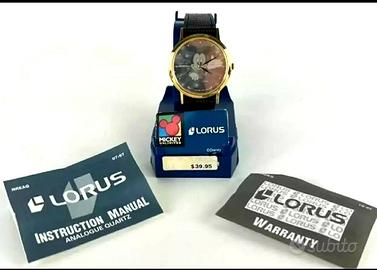 Orologio Lorus Mickey Mouse "HOLOGRAM"Vintage 