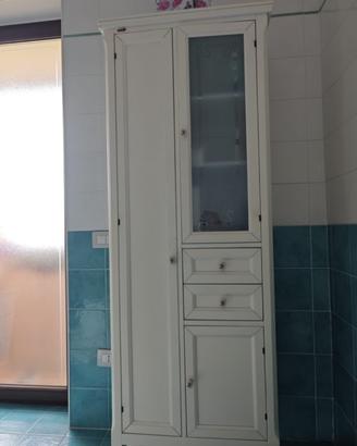 Mobile bagno colore panna