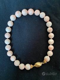 Collana corallo rosa