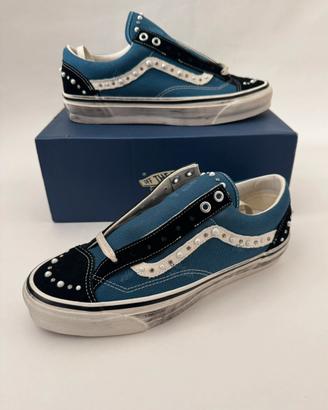 Vans LX Old Skool 36 Pearlized Black/Navy tg 42