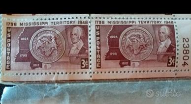francobollo americano Mississippi Territory