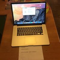 MACBOOK PRO RETINA 16 POLLICI I7 QUAD 756 SSD