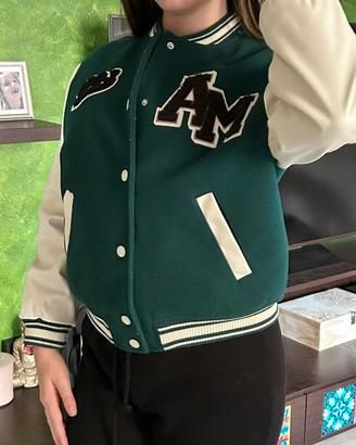 Giacca ragazza stile college