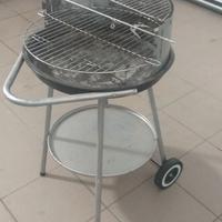 Barbecue  con ruote