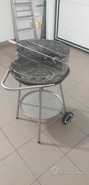 Barbecue  con ruote