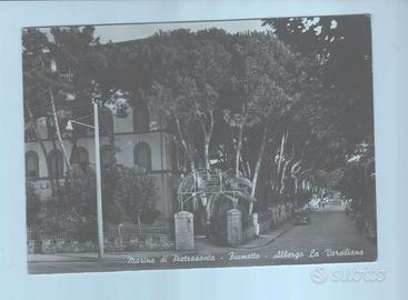 Antica cartolina con francobollo anni '60