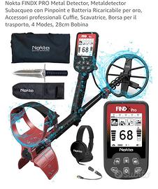 metal detector NOKTA FINDX -PRO usato una sola vol