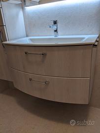 Lavandino con sottolavabo a 2 cassetti