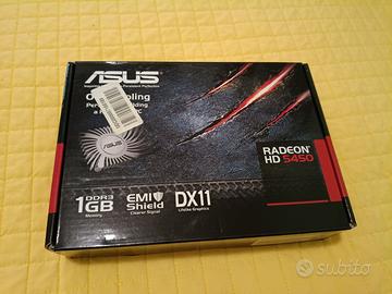 Scheda video Asus Radeon HD 5450 1G DDR3 silent