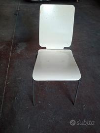 Sedie bianche