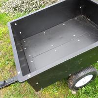 Carrello per trattorino