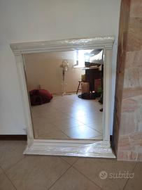 Specchio bianco da arredo 