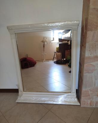 Specchio bianco da arredo 