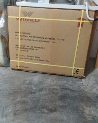 letto con barre laterali 