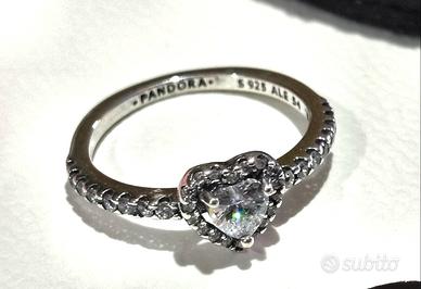 Anello Pandora con cuore in argento 925