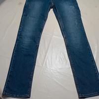 Pantaloni jeans moto + kit antipioggia moto