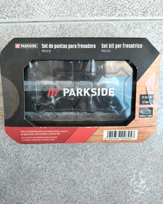Set 12Frese Universale Parkside nuovo Sigillato 