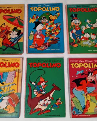TOPOLINO 1963 / 64  FUMETTI VINTAGE 