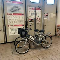 coppia bici fresbee elettriche