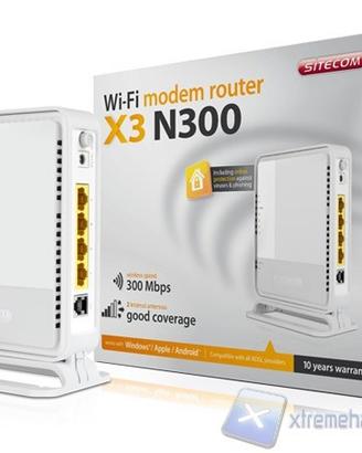 Sitecom Modem Router X3 N300 WLM