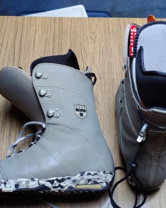 Scarponi BURTON Top di Gamma in Pelle N. 41