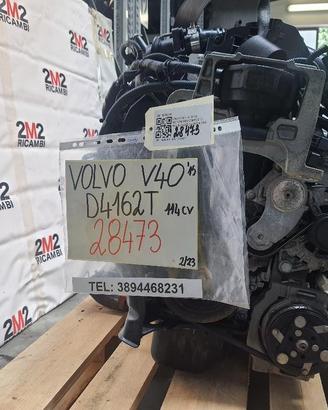MOTORE COMPLETO VOLVO V40 Serie D4162T 114CV 84KW