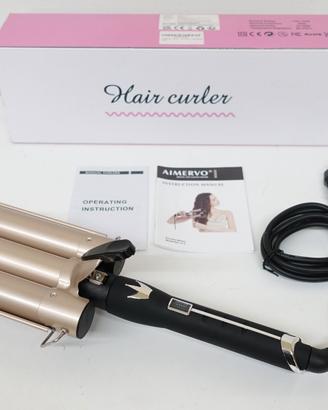 Piastra Triferro 25MM per Beach Waves AIMERVO