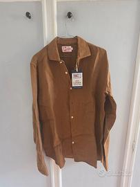camicia nuova in lino saint barth con cartellini M