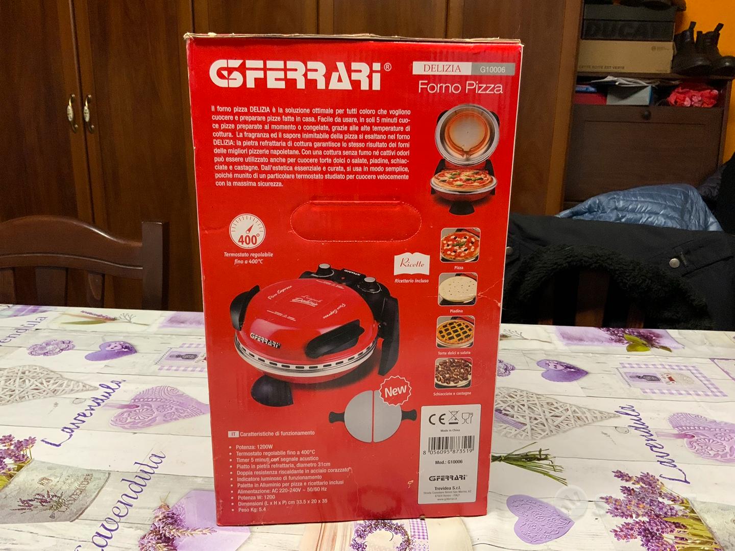 Forno pizza G.Ferrari modello Delizia G10006 - Elettrodomestici In vendita  a Brescia