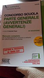 Concorso Scuola parte generale Avvertenze Generali