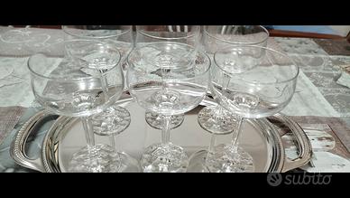 Set da 6 calici in vetro 