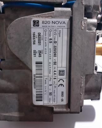valvola gas nova 820 