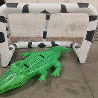 lotto gonfiabili porta più coccodrillo 