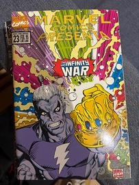 Fumetto Marvel infinito war 23